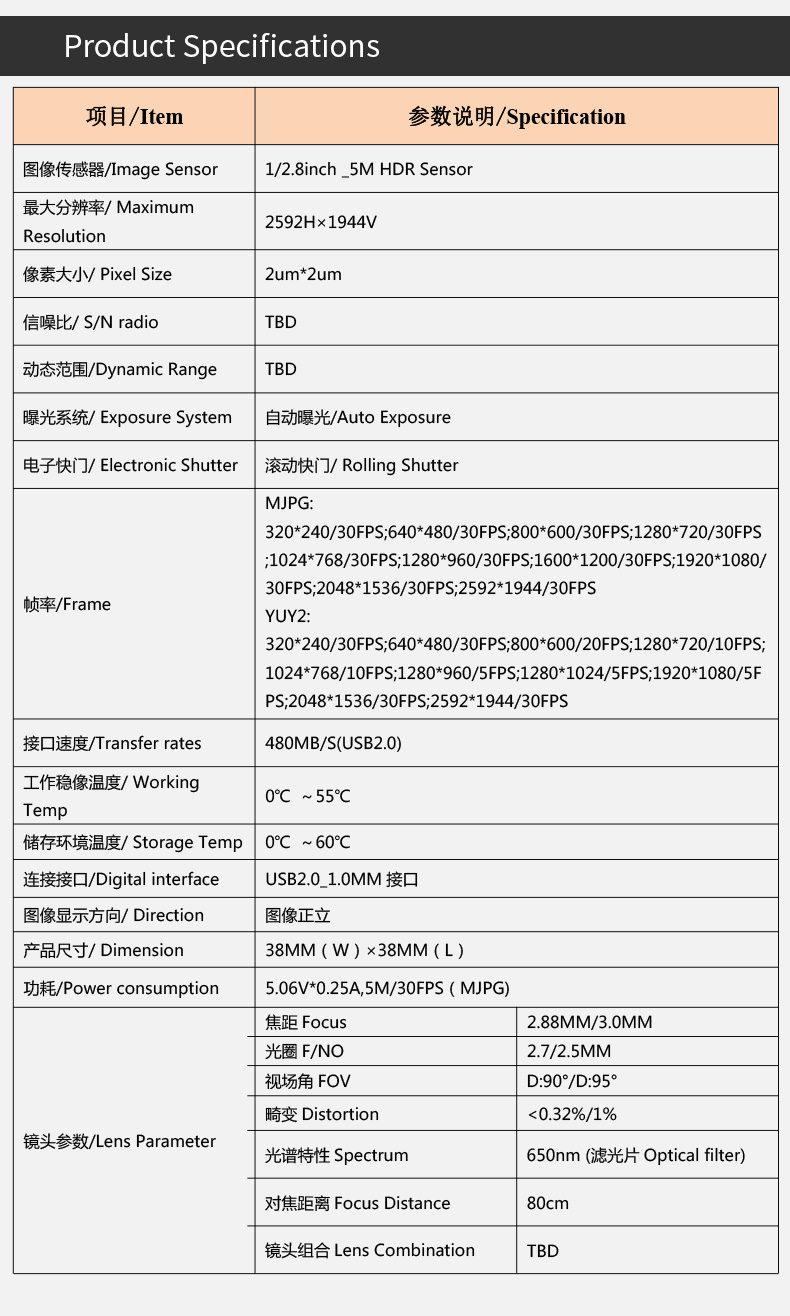 5mp Imx335 Auto Focus 2k Low Illumination Face Recognition Visual Doorbell Video Conference Usb Camera Module