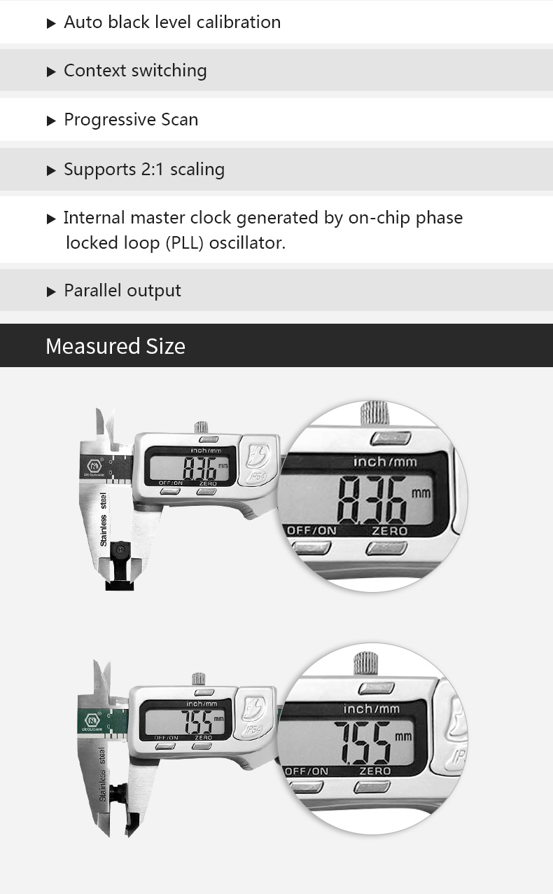 Dogoozx Ov5640 2K 1080P 30fps Wide Angle MIPI Csi 5mp AF FF Camera Module插图2