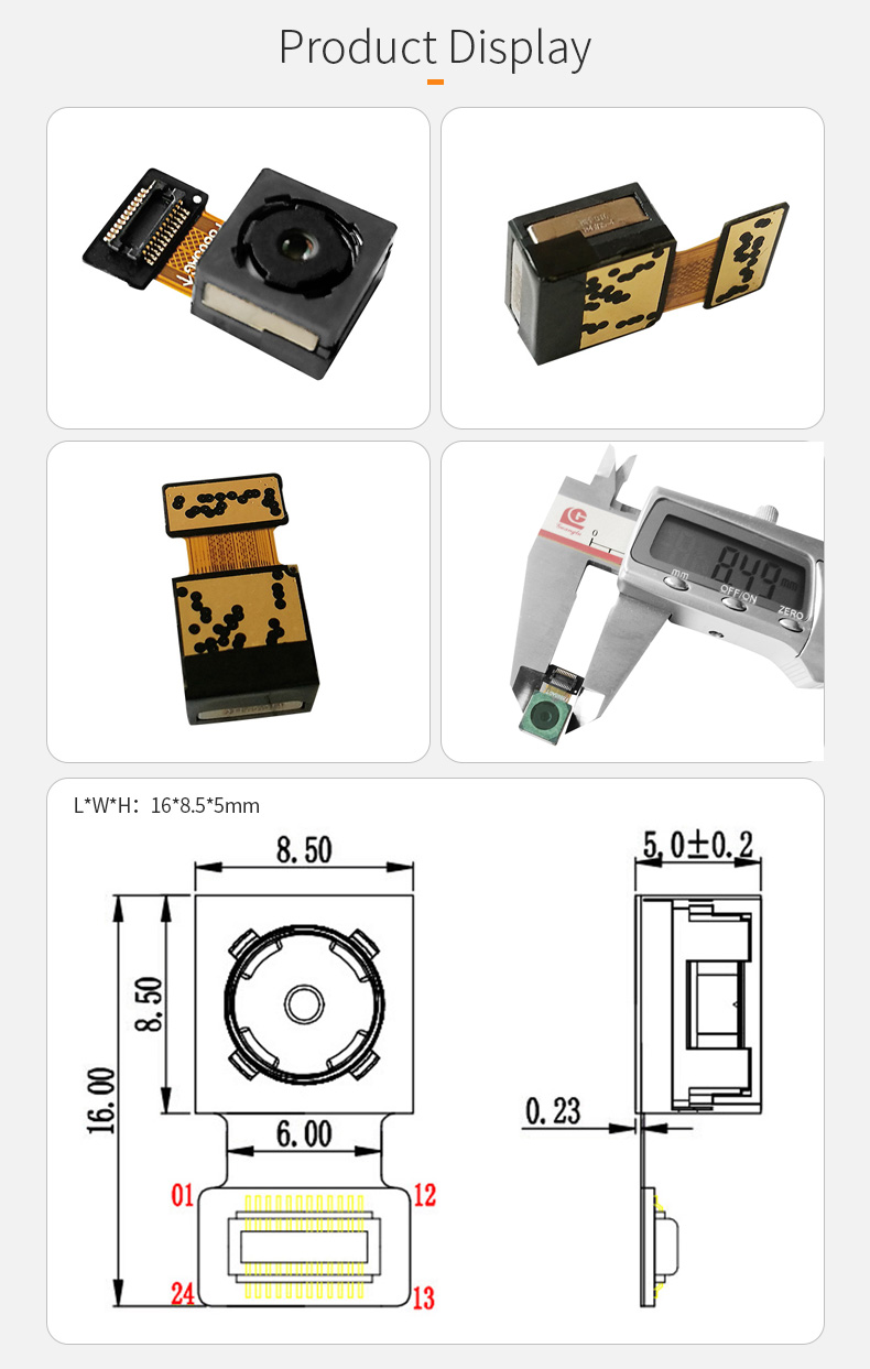 Dogoozx OV8865 Sensor No Distortion 8MP Autofocus 4K MIPI Camera Module插图1