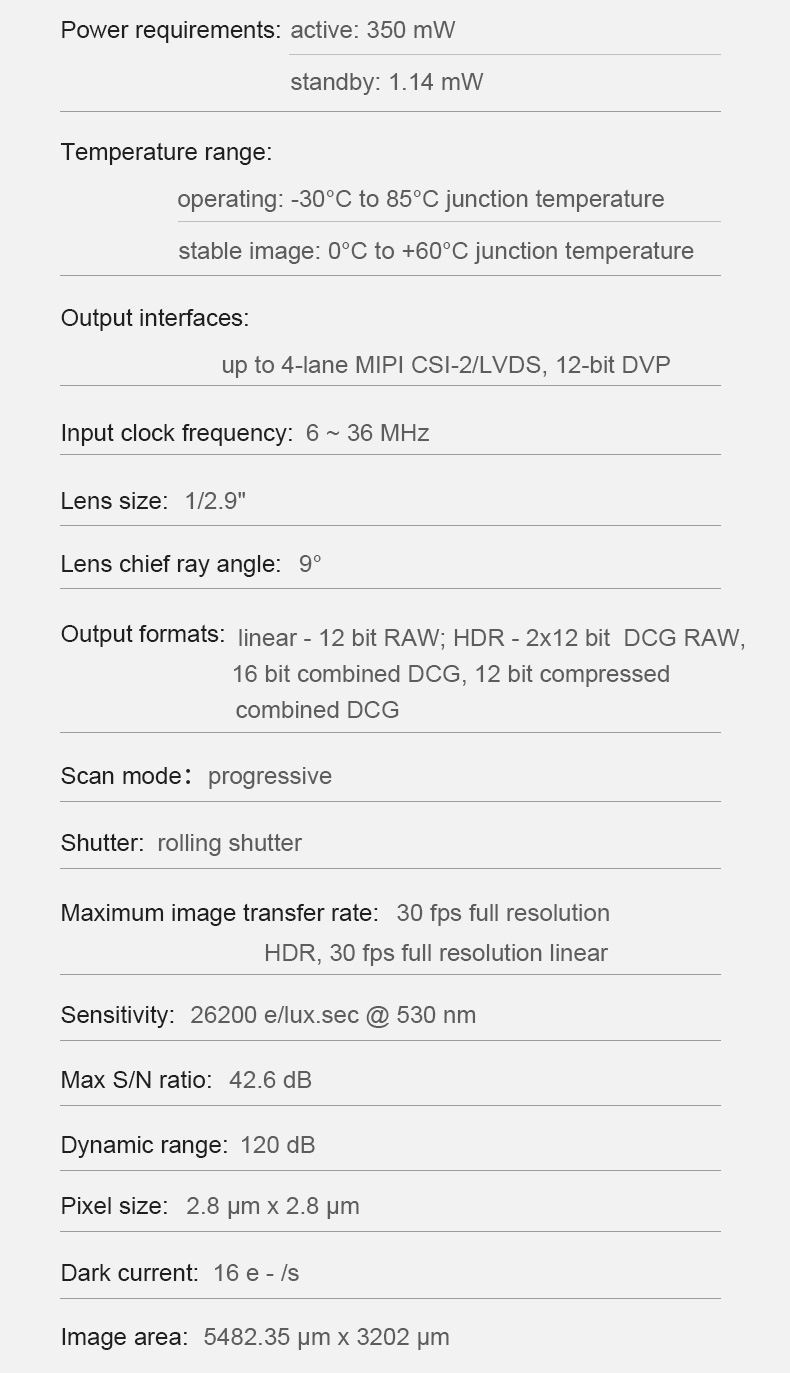 Dogoozx HD 1080P WDR MIPI 2MP Macro Capture Picture No Distortion OV2718 Camera Module插图3